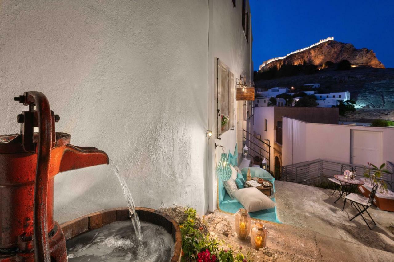Casa Pietra Lindos Luxury Traditional House Exterior photo